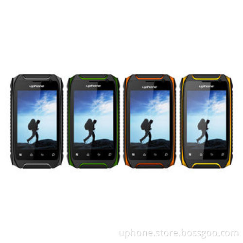 Waterproof Rugged Touch Screen Smartphone, Dual-core 1.2GHz, 2,200mAh Battery